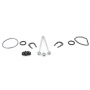 iABED Cast Aluminum Thermostat Housing Kit - VR6 24 Valve Engines Only - 462121VR24VKT