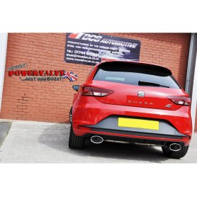 BCS Powervalve Turbo-back Exhaust System - Seat Leon Cupra MK3 Hatchback And Estate