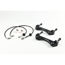 Vagbremtechnic T5/T6 Front Caliper Carrier Kit - Allows Fitment of TTRS/RS3 4 Piston Brembo Calipers to OE 340mm Discs (AK0006)