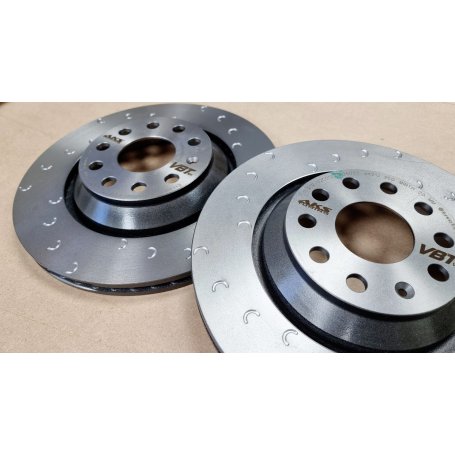 AKS Vagbremtechnic C-Hooked 310x22mm Rear Brake discs - Revo/Alcon Style - 09A2001144126AKS