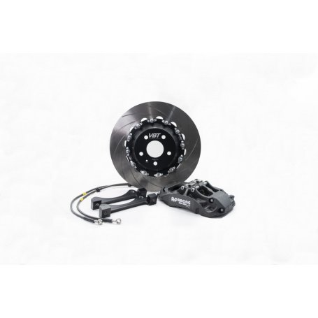 Vagbremtechnic Front Brake Kit 6 Piston AP Racing Pro 5000R Calipers with 362x32MM 2-Piece Discs (BK0023R) - RACE ONLY- PQ35/MQB