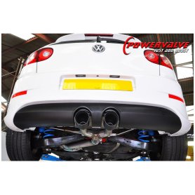 BCS Powervalve Turbo-back Exhaust System - MK5 GTi & Edition 30 (R32 Style Exit)