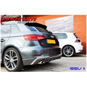 BCS Powervalve Cat-back Exhaust System - Audi S3 8V