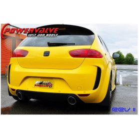 BCS Powervalve Turbo-back Exhaust System - Seat Leon FR (BTCC Kit) 2.0TFSi 06+