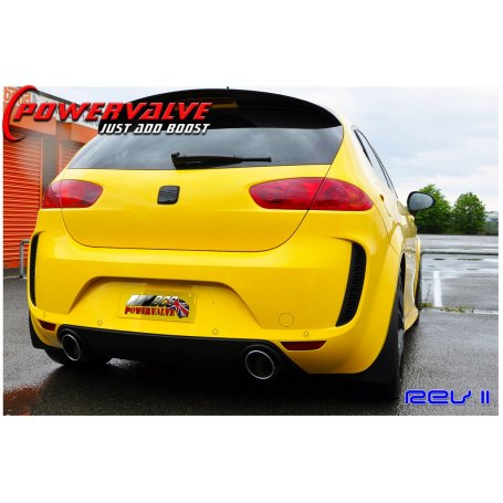 BCS Powervalve Turbo-back Exhaust System - Seat Leon FR (BTCC Kit) 2.0TFSi 06+