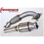 BCS 3" Downpipe With 100 Cell Hi-Flow Cat & Link Pipe To Fit OEM System - Audi A3/S3 8P inc Sportback (Quattro Models Only)