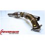 BCS 3" Downpipe With 100 Cell Hi-Flow Cat & Link Pipe To Fit OEM System - Audi A3/S3 8P inc Sportback (Quattro Models Only)