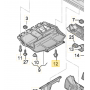 Genuine VAG Undertray Fixing Bolt - 1K0825951