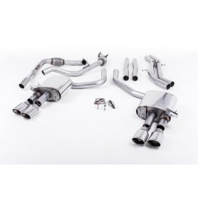 Milltek Cat Back Exhaust - Audi S5 B9 - Non Sport Diff Models, Sportback Only!