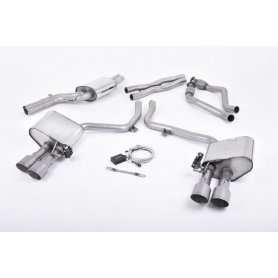 Milltek Cat Back Exhaust - Audi S5 B9 - Sport Diff Models, Coupe Only!