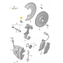 Genuine VAG Brake Carrier To Hub Bolt For Vehicles With Steel Hubs - N90948802