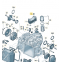 Genuine VAG Bolt for DSG Oil Cooler - N90986102