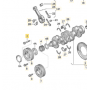 Genuine VAG Crankshaft Toothed Pulley Bolt - WHT005322