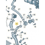 Genuine VAG Diverter Valve Pressure Hose - 1K0145845A
