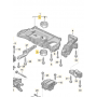 Genuine VAG Subframe Engine Mounts (Upper and Lower) - Pair - TFSi / TDi Platform