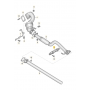 Genuine VAG TFSi Downpipe Bracket/Hanger - 1K0253144BD