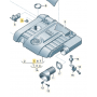 Genuine VAG TFSi EA113 Engine Cover/Air Box Bungs - 036129689B