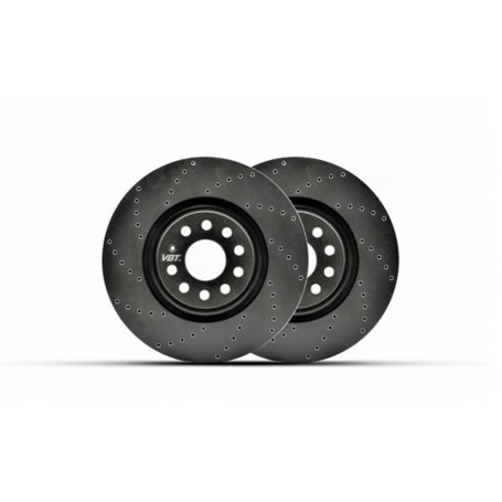 Vagbremtechnic Rear 288x12 Brake Discs (Pair) - Audi A4 B7 DTM - 5437044168