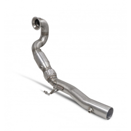 Scorpion Downpipe With High Flow Sports Catalyst - Golf GTI MK8 & Clubsport - SVWX064