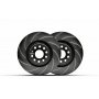 VBT Hooked 300x12mm Rear Brake Discs - 5555444224