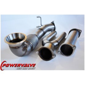 BCS Powervalve Audi RS3 8V.1 (Pre Facelift) Decat Downpipe - AU036