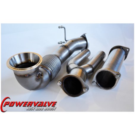 BCS Powervalve Audi RS3 8V.1 (Pre Facelift) Decat Downpipe - AU036
