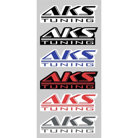 AKS Tuning Logo Stickers - Multiple Colours Available