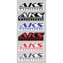 AKS Tuning Logo Stickers - Multiple Colours Available