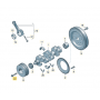 Genuine VAG 2.0 TSI EA888 Gen 1,2 & 3 Crankshaft Damper Bolt With Seal - WHT009475