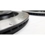 AKS Vagbremtechnic C-Hooked 356x22mm Rear Brake Discs - Revo/Alcon Style