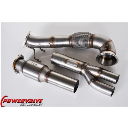 BCS Powervalve Downpipe - Audi TTRS 8J - AU067