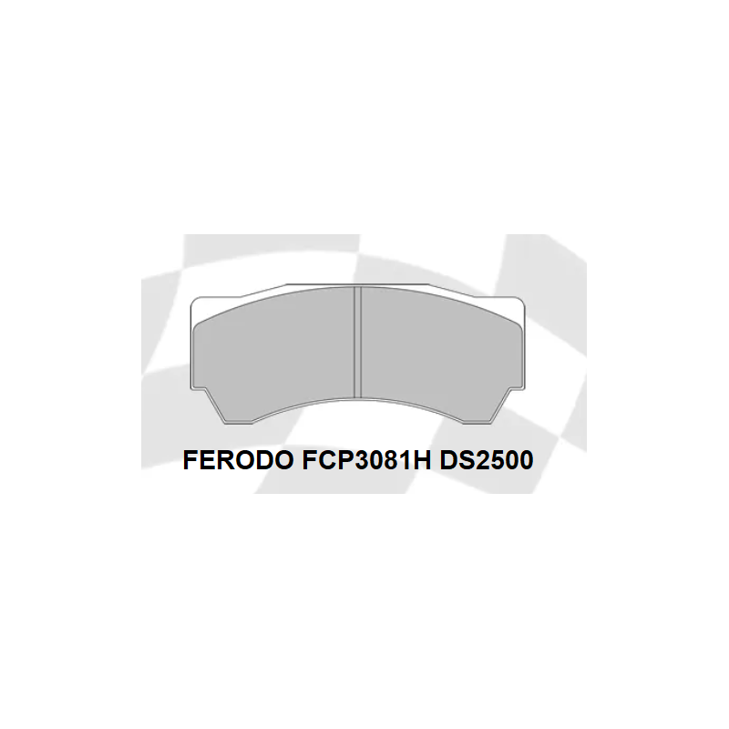 Ferodo DS2500 Rear Brake Pads For Honda Civic Type R EP3 (2001-2006) - FCP956H