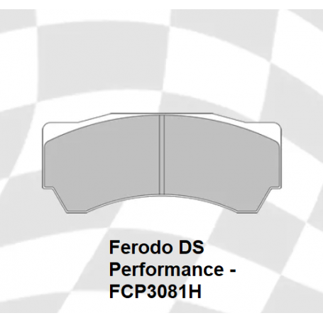 Ferodo DS Performance Pads To Suit Alcon 6 Piston Calipers - FDSR3134