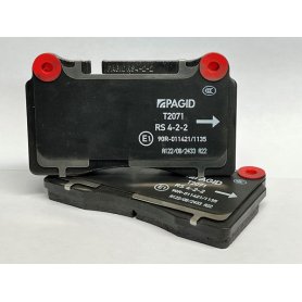 Pagid T2071 RS4-2-2 Front Pad - RS3 8P, TTRS 8J & DB9 4 Pot Brembo Caliper