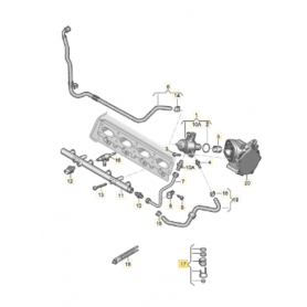 Genuine VAG Injector Seal Kit For EA888.3 GPF Models Only - 06L998907
