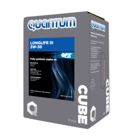 Quantum Longlife 5W-30 Engine Oil - 5 Litre Cube - ZGB115QLB01505